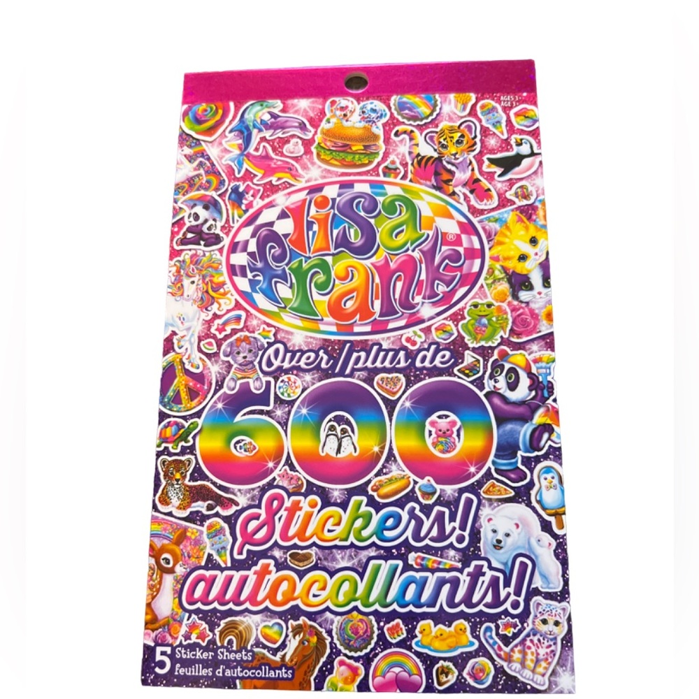Lisa Frank 600 Stickers 🌈